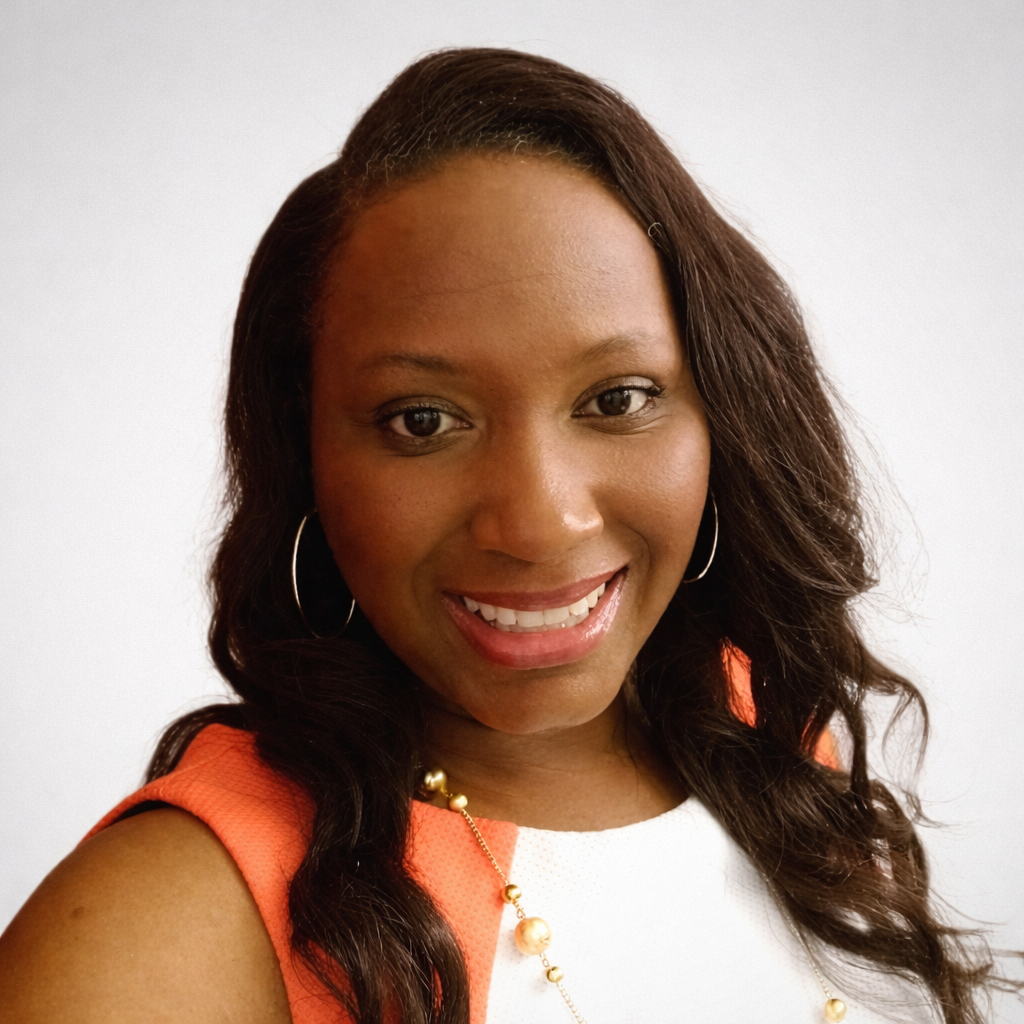 Radiant smile and warm elegance